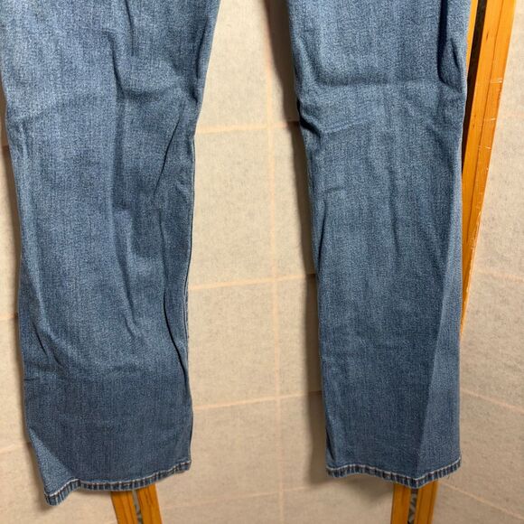 Levi Strauss Perfectly Slimming 512 Women's Sz 6M High Rise Straight Bootcut 27 - Picture 6 of 8